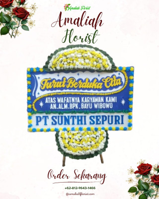 Papan Bunga Duka di Mentarang Hulu