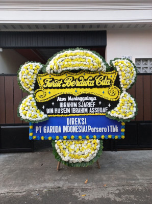 Papan Bunga Duka di Mentarang Hulu